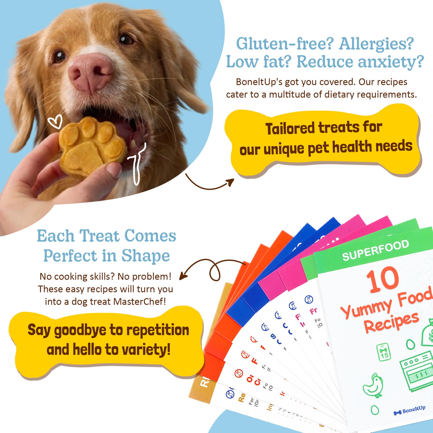 BoneItUp® XL Edition Dog Treats Kit (for big dogs)